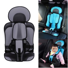 Car Portable Children Safety Seat, Size:50 x 33 x 21cm (For 0-5 Years Old)(Grey + Black)