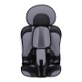 Car Portable Children Safety Seat, Size:50 x 33 x 21cm (For 0-5 Years Old)(Grey + Black)