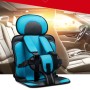 Car Portable Children Safety Seat, Size:50 x 33 x 21cm (For 0-5 Years Old)(Light Blue + Grey)