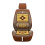 Car Seat Covers Summer Cool Wooden Beads Single Piece Ventilation Breathable Cool Pad Car Cushion Supplies(Beige)