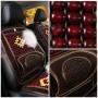 Car Seat Covers Summer Cool Wooden Beads Single Piece Ventilation Breathable Cool Pad Car Cushion Supplies(Beige)