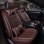 Universal PU Leather Car Seat Cover Coffee Deluxe