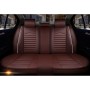 Universal PU Leather Car Seat Cover Coffee Deluxe