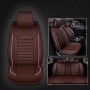 Universal PU Leather Car Seat Cover Coffee
