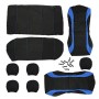 9 шт. Четыре сезона универсальная крышка сиденья подушка Car Car Sear Seats Set Universal Cushion (Blue)