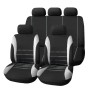 9 шт. Четыре сезона универсальная крышка сиденья подушка Car Car Sear Seats Set Universal Cushion (серый)