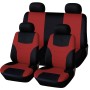 Universal Car Seat Cover Personality Stitching Automotive Chairs Protective Sleeve Cloth Automobile Seats Covers(Green)