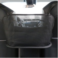 3 PCS Car Seat Hanging Storage Bag, Style:Without Pocket(Black)