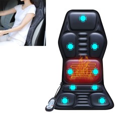YJ-308 Car Massager Cervical Spine Neck Waist Car Home Heating Whole Body Multifunctional Massage Mat, Specification: Deluxe Edition (24V for Trucks)