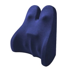 Поясничная подушка для поясничного сиденья поясничная подушка, поясничная подушка, размер: повязка (темно -синий)