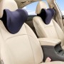 U-shaped Car Headrest Car Memory Foam Neck Pillow(Black Gray)