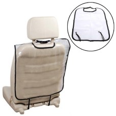2 PCS Car Seat Back Cover Protector for Kids Kick Mat Car Seat Covers Automobile Kicking Mat(Transparent)