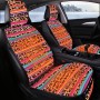 Car Seat Cover Car Cushion Car Seat Sunflower Printing, Product specifications: Heating(Colorful Stripes)