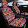 Car Seat Cover Car Cushion Car Seat Sunflower Printing, Product specifications: No Heating(Colorful Stripes)