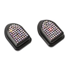 5 Sets Diamond-Studded Car Hook Car Accessories Hook Seat Back Car Small Hook(Colorful Diamond)