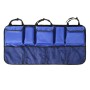 Car Seat Rear Storage Hung Bag Car Waterproof Storage Net Bag, Colour: Upgrade Blue