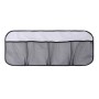 Car Seat Rear Storage Hung Bag Car Waterproof Storage Net Bag, Colour: Ordinary Gray