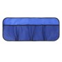 Car Seat Rear Storage Hung Bag Car Waterproof Storage Net Bag, Colour: Ordinary Blue