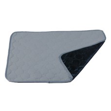 2 PCS 50x40cm Car Pet Injection Pad Waterproof Pad Cat Dog Sofa Waterproof Diapholic Carpet Water Absorbing Pad(Light Grey)