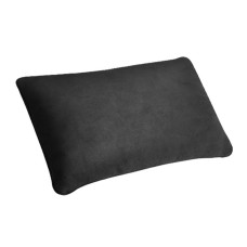 Автомобильная замша мягкая эластичная поясничная подушка (черная)