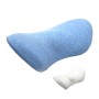 Car Supplies Lumbar Support Memory Foam Car Backrest Lumbar Cushion Seat Cushion Lumbar Pillow, Colour: Cationic Sky Lake Blue