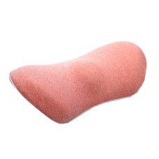 Car Supplies Lumbar Support Memory Foam Car Backrest Lumbar Cushion Seat Cushion Lumbar Pillow, Colour: Cationic Cherry Red