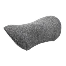 Car Supplies Lumbar Support Memory Foam Car Backrest Lumbar Cushion Seat Cushion Lumbar Pillow, Colour: Cationic Gray