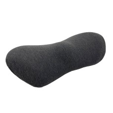 Car Supplies Lumbar Support Memory Foam Car Backrest Lumbar Cushion Seat Cushion Lumbar Pillow, Colour: Comfortable Dark Gray