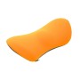 Car Supplies Lumbar Support Memory Foam Car Backrest Lumbar Cushion Seat Cushion Lumbar Pillow, Colour: Orange+Dark Gray