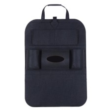 Thicken Felt Cloth Car Seat Storage Bag(Black)