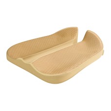 QFC060 V-shaped Car Memory Foam Non-slip Seat Cushion(Khaki)