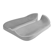 QFC060 V-shaped Car Memory Foam Non-slip Seat Cushion(Grey)