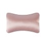 TZ19 Silk Car Head Pillow Car Memory Foam Comfort Lumbar Support(Pink)