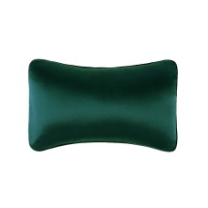 TZ19 Silk Car Head Pillow Car Memory Foam Comfort Lumbar Support(Green)