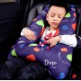 Car Sleeping Pillow Child Neck Pillow Seat Belt Hugging Car Accessories Random Color, Style:Mesh Section