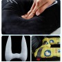 Car Sleeping Pillow Child Neck Pillow Seat Belt Hugging Car Accessories Random Color, Style:Mesh Section