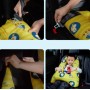 Car Sleeping Pillow Child Neck Pillow Seat Belt Hugging Car Accessories Random Color, Style:Mesh Section