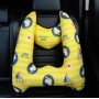 Car Sleeping Pillow Child Neck Pillow Seat Belt Hugging Car Accessories Random Color, Style:Mesh Pillow + Headrest