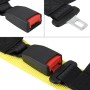 Universal Vehicle Racing  Auto Car Safety Seat Belt Buckle Harness Racing Harness Seat Belt  Car Racing Drift Essential Lightweight Belts(Black)