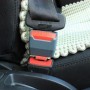 2 PCS RS-01 Universal Car Seat Belt Extension Buckle (Grey)