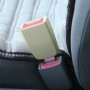 2 PCS RS-01 Universal Car Seat Belt Extension Buckle (Khaki)