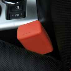 Безопасные резиновые зажимы ремня автокресла. Закрытие пряжки защитная крышка (оранжевый)