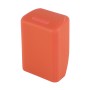 Safe Rubber Car Seat Belt Clips Locking Buckles Protective Cover(Orange)