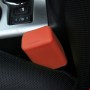 Safe Rubber Car Seat Belt Clips Locking Buckles Protective Cover(Orange)