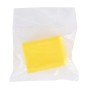 Safe Rubber Car Seat Belt Clips Locking Buckles Protective Cover(Yellow)