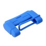 Universal Adjustable Car Seat Belt Buckle Plug Protective Cover Case Seat Belt Buckle(Blue)