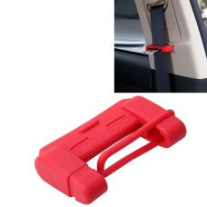 Универсальный регулируемый корпус защитной крышки для пряжки для ремня автомобиля (красный)