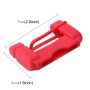 Universal Adjustable Car Seat Belt Buckle Plug Protective Cover Case(Red)