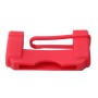 Универсальный регулируемый корпус защитной крышки для пряжки для ремня автомобиля (красный)