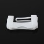 Universal Adjustable Car Seat Belt Buckle Plug Protective Cover Case(White)